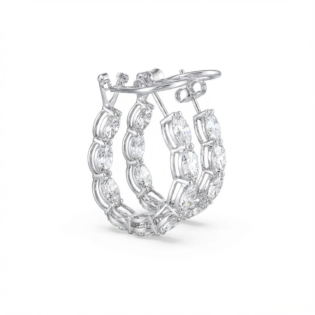 14K WHITE GOLD
